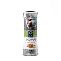 청정원 쉐프의허브 3색스타일링 그라인더통후추, 35g, 1개