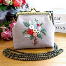 리빙듀오 DIY키트 자수 패키지 14.4 x 11.5 cm, A 161, 1세트