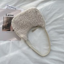 페이크 퍼 호보백