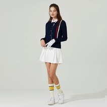 HALEY 여성용 A라인 맞주름 스커트 HF-WS1006
