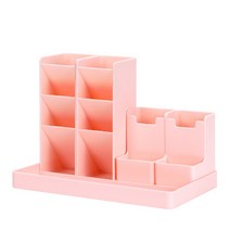 생각나래 생각정리 콤비네이션 플라스틱 펜 홀더, 핑크, 1개