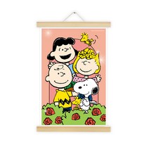 아이러브페인팅 피너츠 DIY CUBIC PAINTING 2030cm, 꽃밭, 1개