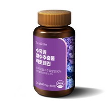 퍼펙토 수국잎 열수추출물 락토페린 60p, 36g, 1개