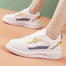 뮤베아 여성용 플랫폼 파스텔 보드 운동화 WS612