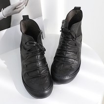지쎄 제이슈 리린 양가죽 수제화 앵클부츠