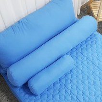 마일드 세미마이크로 캔디쿠션 바디필로우 커버 + 솜, 네이비