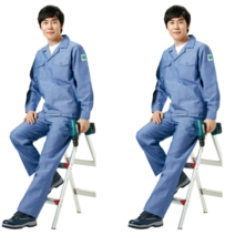 경신코리아 KSK 15 춘추 작업복 용접복 정비복 상하세트 별매가능, KSK 15(썬크로스)