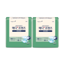 메디프렌즈 봄날 매직테입형 성인용 기저귀 대형, 15개, 20개입