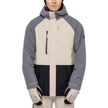 686 보드복 고어텍스 코어 자켓 남성 Rhino Grey Colorblock