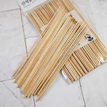 리빙서플라이 산적꽂이 18cm 과일 어묵 분식 나무꼬지, 단품