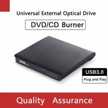 카세트 플레이어 테이프 외장 DVD 드라이브 USB 3.0 C타입 케이블 휴대용 CD RW 라이터 버너 광학 노트북과 호환 가능, 1.USB 3.0 DVD BURNER
