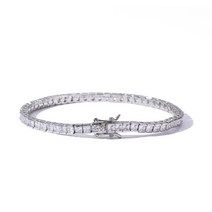 25MM 단줄 체인 구리 상감 각지르코늄 테니스 팔찌 여성 액세서리 힙합 TENNISBRACELET
