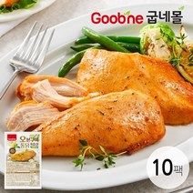 굽네 [굽네] 오븐구이 통 닭가슴살 오리지널 10팩_CQ03, 상세페이지참조, 110g, 1개