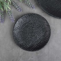 DS 매트스톤 원형 접시 멜라민 무광 omg 7.5인치, 직사각스끼다시1호 (047779)