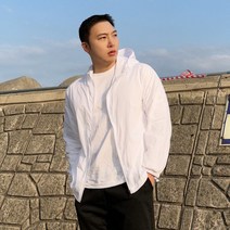 착한플리츠 경량 후드 바람막이 자켓 남여공용