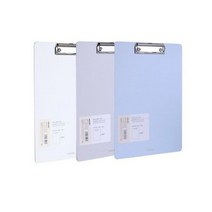 델리 린피니 클립보드 파일철 A4 72492, 라이트 블루, 1개