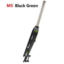 자전거 포크 충격 흡수 Mosso Fork M5L M6 M3 Road MTB v brake 26 27.5 29 자전거 포크 프론트 알루미늄 7, 16 M5 Black Green