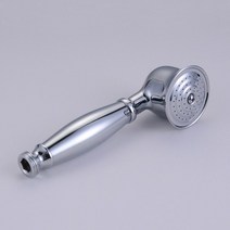옛날전화기 빈티지 엔틱 인테리어 소품 레트로 유선 황동 샤워 헤드 블랙 B-01, 01 Chrome