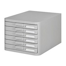 시스맥스)컴팩트파일 캐비닛(6단)쿨그레이-2개), 단품