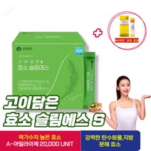 인절미 발효효소 분말 스틱 탄수화불 지방 분해 효소 역가수치 높은 곡물 발효 효소 a-아밀라이제 20000, 1박스(2개월)
