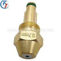 오일 미스트 노즐 공기 분무 폐유 버너 제트 사이폰 풀 콘 인젝터, [03] Normal quality, [03] 0.5mm
