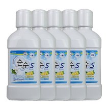 순수가글S 무색 무알콜 구강청결 가그린 300mlx5개, 300ml, 5개