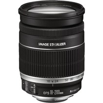 Canon 캐논 망원 줌 렌즈 EF-S18-200mm F3.5-5.6 IS APS-C 지원