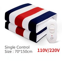 대형전기장판 거실용전기매트 미니온열매트 거실온열매트 전기장판매트 220v eu 플러그 전기 난방 담요 자동 온도 조절기 더블 바디 워머 침대 매트리스 전기 가열 카펫 매트 히터, 70x150cm, 유럽 ​​연합