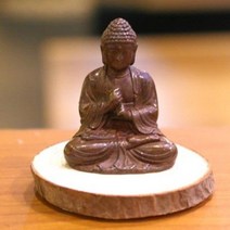 청동호신불 비로자나불 - 앤틱 미니 불상 엔틱소품 불교용품