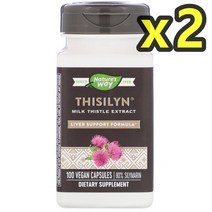네이처스웨이 시실린 리버 서포트 포뮬라 175mg 100베지캡슐 밀크씨슬 2개, 기본