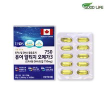 항산패 알티지 오메가3 오일 캡슐 저온 초임계 부스터 EPA DHA 비타민D 알루 오메가쓰리 장용성 정제어유 rtg 건조한눈 혈행개선 건강기능식품 1000mg 30캡슐, 1000mgx30캡슐 1세트