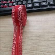 125M 철제 바지 가장자리 단축 자기 접착 과거 헴 테이프 패브릭 정장 청바지 DIY 재봉틀, 5meters, Red