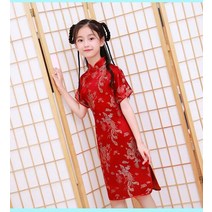 민복 두루마기한복 한복코트 남성한복두루마기 두루마기 경남상회 어린이 복장 빈티지 중국 스타일의 전통 아기 소녀 드레스