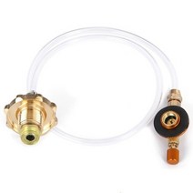 휴대용 캠핑버너 감성캠핑버너 캠핑버너 캠핑용품버너 야외 캠핑 가스 스토브 프로판 리필 어댑터 탱크 어댑터 가스 실린더 충전 충전 가솔린 캐니스터 버너 액세서리, 1-한국만