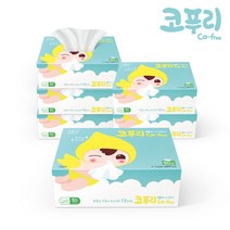 순둥이 생분해건티슈 코푸리 섬유 콧물티슈 각티슈 50매, 6개