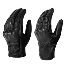 오토바이장갑 클래식 바이크 글러브 천연 양가죽 장갑, B타입 베이직