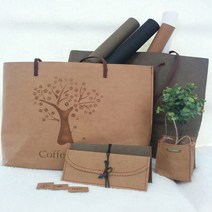 (천마마-종이원단) 크라프트지 독일수입종이 4olor (75cm x 45cm), 브라운