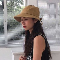 하프 패션 바닷가햇빛 코디 챙넓은 갈때 예쁜썬캡 여자 자외선차단 모자 벙거지 버킷햇 여행 야외산책마실룩 리본 여성용선캡 피크닉 귀여운 여성나들이룩 외출 꾸안꾸