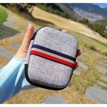 하드 골프티 티케이스 휴대용 백 파우치 분리 수납함 보관함 케이스 캐디, 쓰리라인골쓰리라인골프티하드케이스