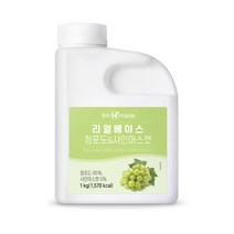 흥국 맘스 청포도&샤인머스캣 농축액 1L, 아이스박스