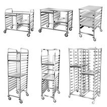 스테인레스 트롤리 케이이크 빵 식힘 선반 트레이