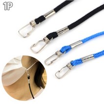 심플 마스크 걸이 스트랩 고리 줄 사은품 증정용 목걸이 어린이집 초등 학교 선물 답례품 추천 교통 카드 사원증 홍보물, 색상, 검정