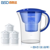 주전자 필터 주전자 주방 가정용 휴대용 정수기 활성탄 필터 2.5L-39179, 옵션07, 단일옵션