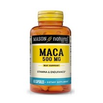 매이슨네츄럴스 마카 500mg 캡슐 무설탕 글루텐 프리, 60개입, 1개