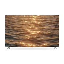 명화 티비 TV 덮개 가리개 인치 캠핑 바다 힐링 종류별 모니터 먼지 커버 42 55 65 75 액자 풍경 HA9, 50인치 스타 리버