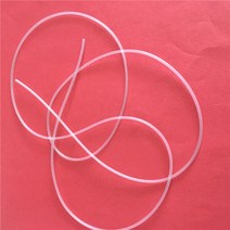 모세관튜브 실험기구 채혈관 온도조절 1PC YT823Y 가져온 실리콘 튜브 식품 그레이드 모세관 투명 호스 0.5, 01 1o5mm