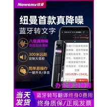 펜녹음기 음성녹음기 휴대용 장시간 초소형 24시간 볼펜 보이스레코더 텍스트 레코더 녹음 장비를 갖춘 Newman V19 펜 전문 고화질 소음 감소 학생, [05] 그라데이션 퍼플(AI 블루투스 버전) + 휴대, [02] 16GB [매장 추천], [01] 공식 규격