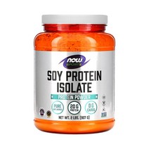 나우푸드 소이 프로틴 단백질 솔레이트 무맛 907g Soy Protein Isolate 비건 채식, 1개