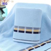 SKANDSALO 대나무섬유 목욕타월 성인 남녀 가정용 착용가능 싸맬수있는 순면보다 물흡수 털빠지지않는 큰수건 두꺼운 숄, T02-잉글랜드 라이트블루 순면 제 2, C01-70x140cm