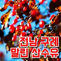 협력업체 말린 산수유 500g 구례 산수유 열매 복용법 액기스 진액 즙 효능 먹는 방법 건